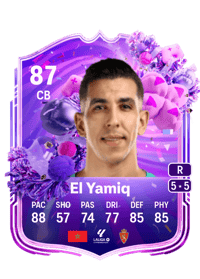 Jawad El Yamiq FUT Birthday 87 OVR