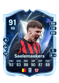 Alexis Saelemaekers TOTS HM 91 OVR