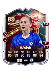 Keira Walsh Rarity55 89 OVR