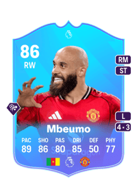 Bryan Mbeumo POTM Premier League 86 OVR