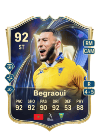 Yanis Begraoui Team of the Season 92 OVR