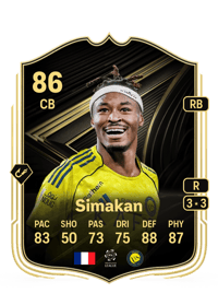 Mohamed Simakan Team of the Week 86 OVR