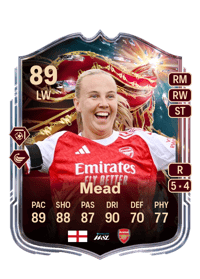 Beth Mead Knockout Royalty 89 OVR