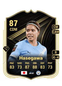 Yui Hasegawa Team of the Week 87 OVR