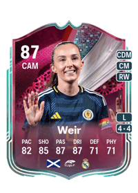 Caroline Weir Festival of Football: Captains 87 OVR
