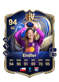 Christiane Endler TEAM OF THE YEAR 94 OVR