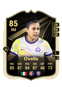 Lizbeth Ovalle Team of the Week 85 OVR