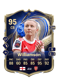 Leah Williamson TEAM OF THE YEAR 95 OVR