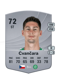Tomáš Čvančara Common 72 OVR