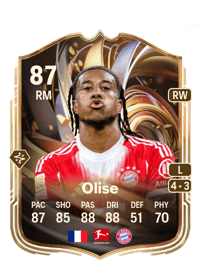 Michael Olise Ratings Reload 87 OVR