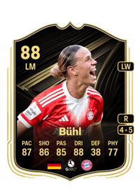 Klara Bühl Team of the Week 88 OVR