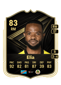 Meschack Elia Team of the Week 83 OVR