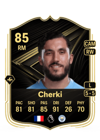 Rayan Cherki Team of the Week 85 OVR