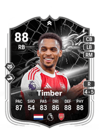 Jurriën Timber Showdown 88 OVR