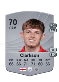 Leighton Clarkson Common 70 OVR
