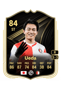 Ayase Ueda Team of the Week 84 OVR