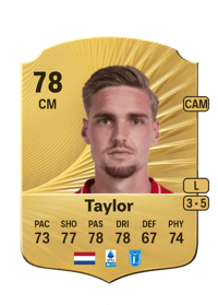 Kenneth Taylor Rare 78 OVR