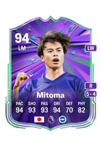Kaoru Mitoma Festival of Football: National Pride 94 OVR