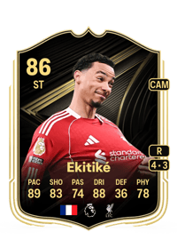 Hugo Ekitiké Team of the Week 86 OVR