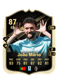 João Mário Team of the Week 87 OVR