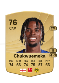 Carney Chukwuemeka Common 76 OVR
