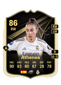 Athenea Team of the Week 86 OVR