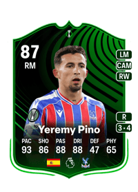 Yeremy Pino UECL Road to the Knockouts 87 OVR