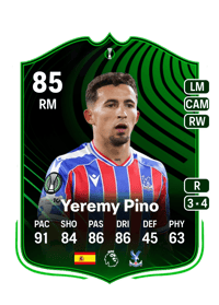 Yeremy Pino UECL Road to the Knockouts 85 OVR