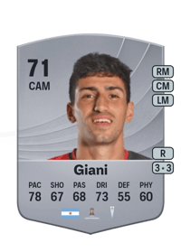 Justo Giani Common 71 OVR