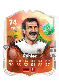 Jürgen Kohler World Tour Silver Stars 74 OVR