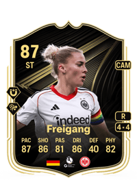 Laura Freigang Team of the Week 87 OVR