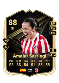 Amaiur Sarriegi Team of the Week 88 OVR