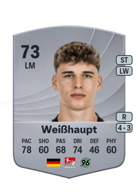 Noah Weißhaupt Common 73 OVR