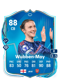 Lotte Wubben-Moy UEFA Women's Champions League Road to the Final 88 OVR