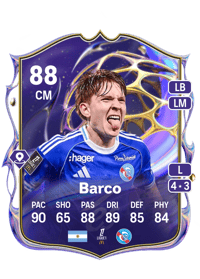 Valentín Barco Future Stars 88 OVR