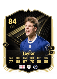 Caleb Taylor Team of the Week 84 OVR