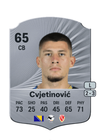 Mladen Cvjetinović Rare 65 OVR