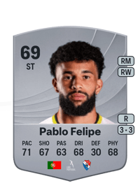 Pablo Felipe Common 69 OVR