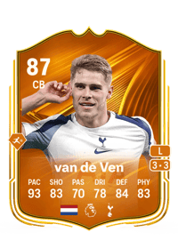 Micky van de Ven Star Performer 87 OVR