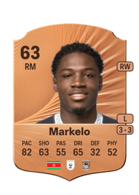 Jahnoah Markelo Rare 63 OVR