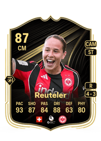 Géraldine Reuteler Team of the Week 87 OVR