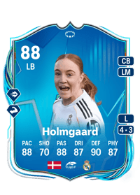 Sara Holmgaard UEFA Women's Champions League Road to the Final 88 OVR