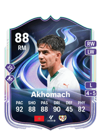 Ilias Akhomach FoF: Answer the Call 88 OVR