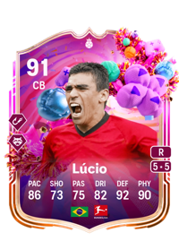 Lúcio FUT Birthday Hero 91 OVR