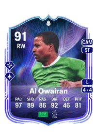 Saeed Al Owairan Fantasy UT Hero 91 OVR