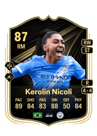 Kerolin Nicoli Team of the Week 87 OVR