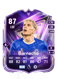 Alejandro Garnacho FC Pro Live 87 OVR
