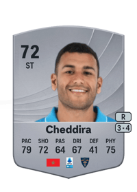 Walid Cheddira Common 72 OVR
