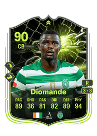 Ousmane Diomande Showdown Plus 90 OVR