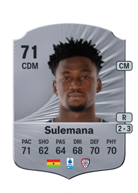 Ibrahim Sulemana Rare 71 OVR
